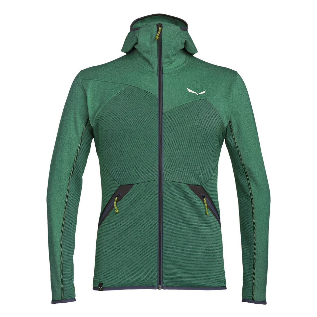 Salewa Puez Melange Polarlite Hooded μπουφαν ανδρικα πρασινο Greece NT9148763